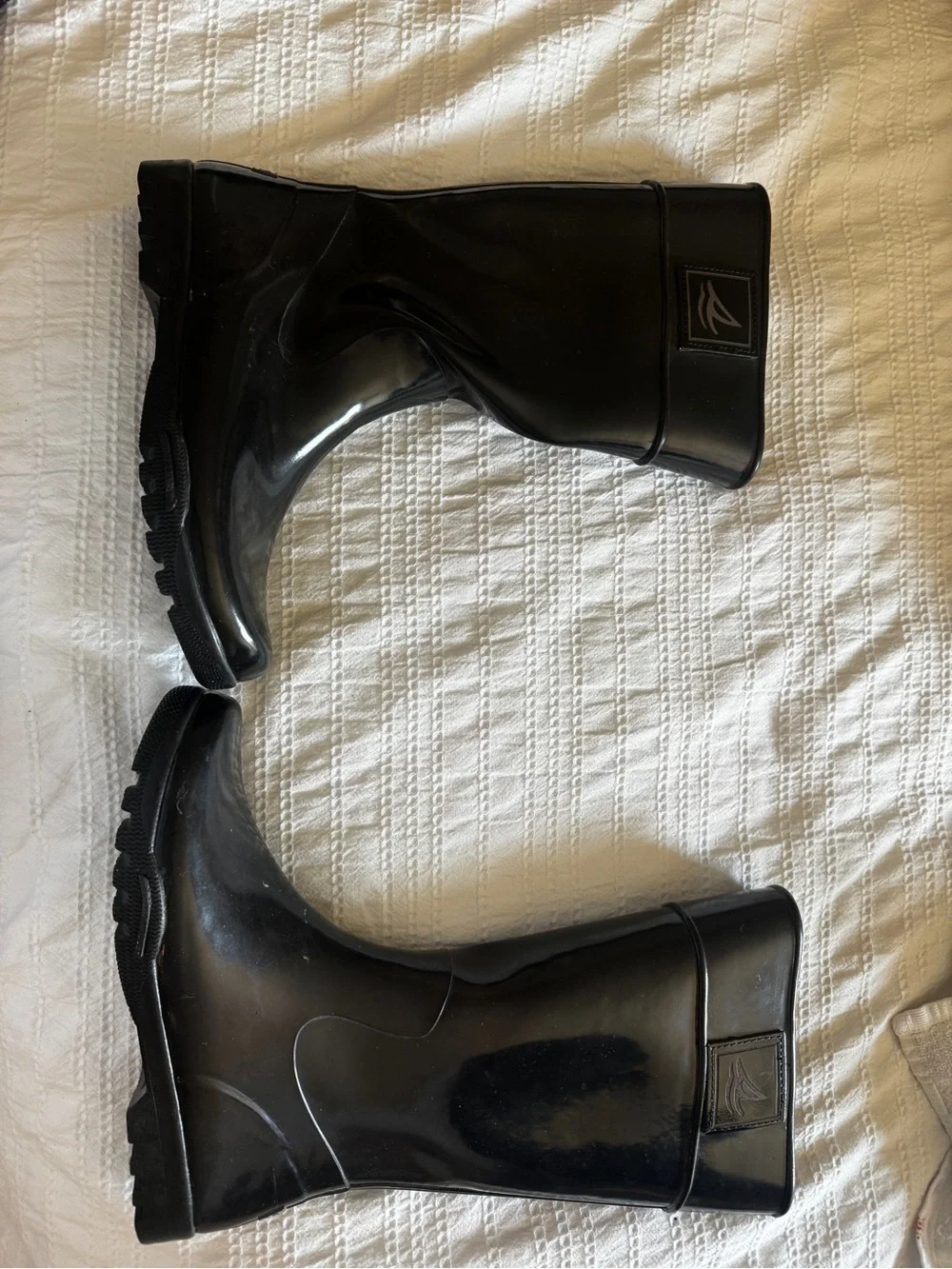 Sperry Women’s Black Waterproof Winter Rain Boots